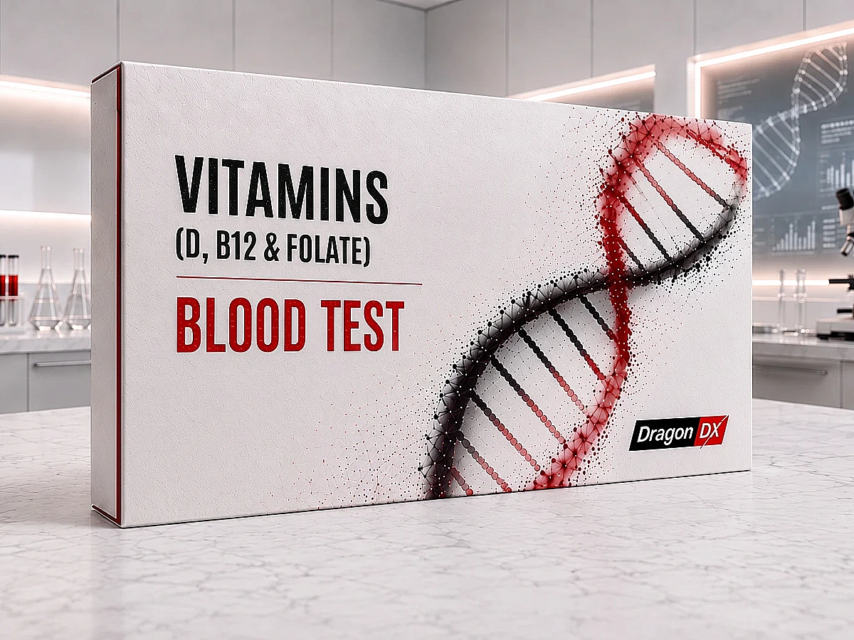 Vitamin D, B12 and Folate Blood Test